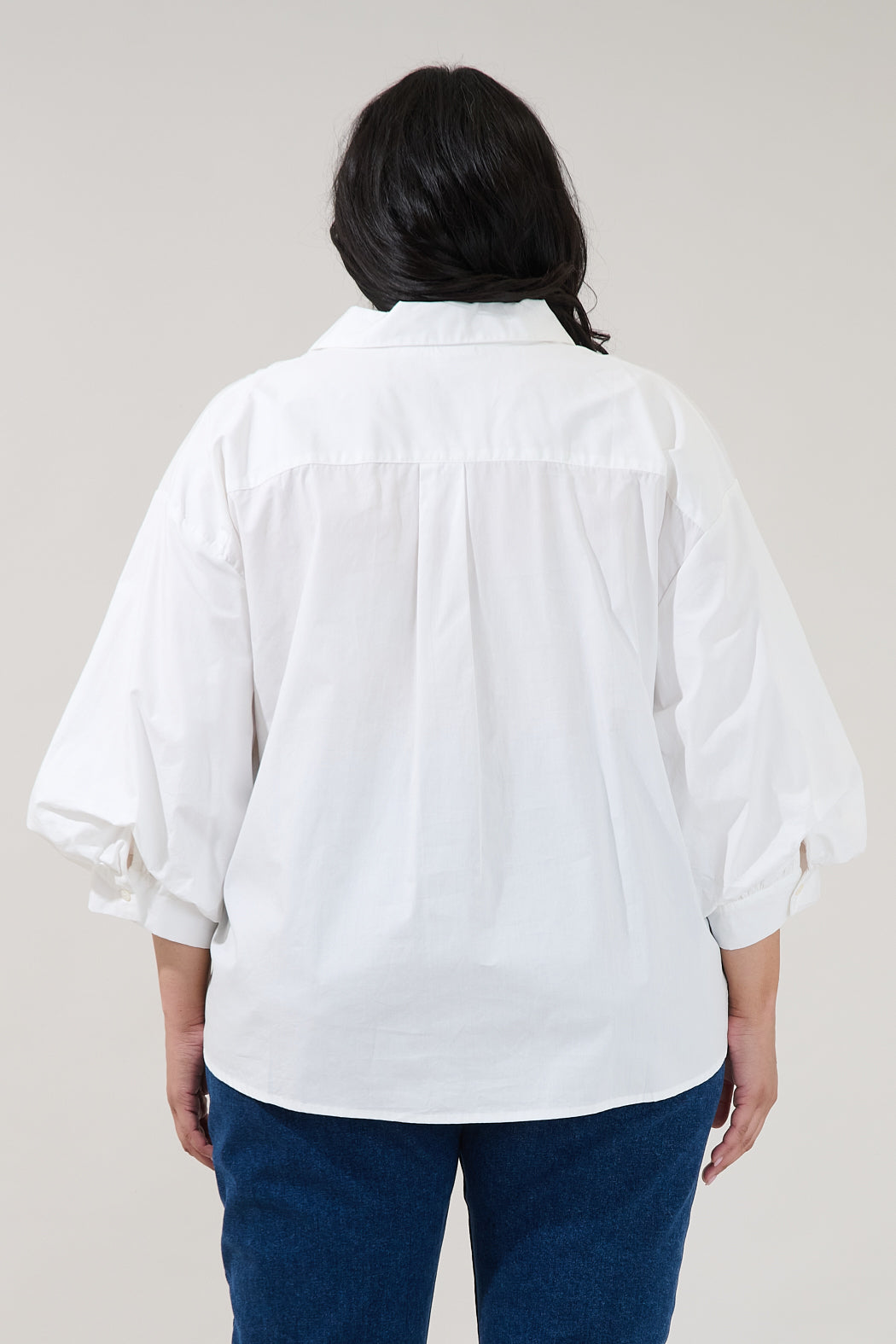Chalet Button Down Top Curve