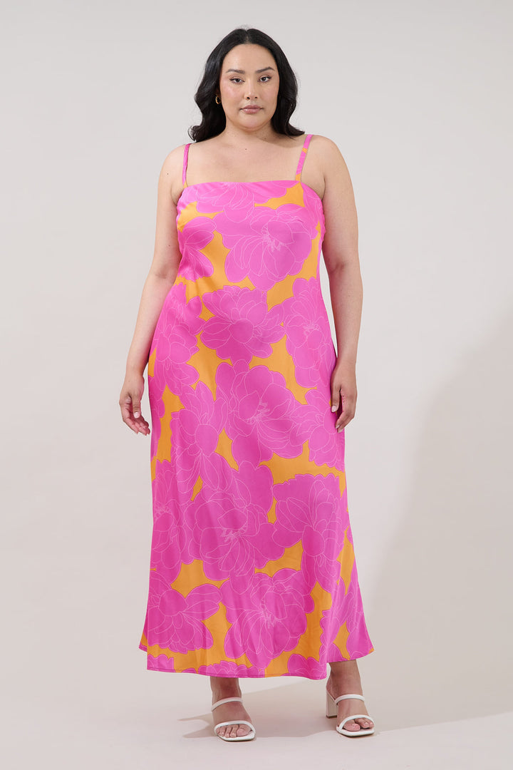 Morgany Floral Tirza Maxi Dress Curve