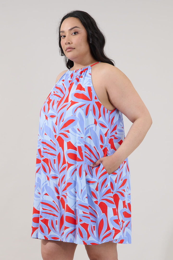 Haity Shift Mini Dress Areca Curve