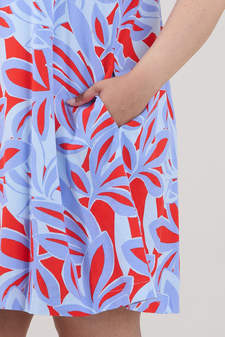 Haity Shift Mini Dress Areca Curve
