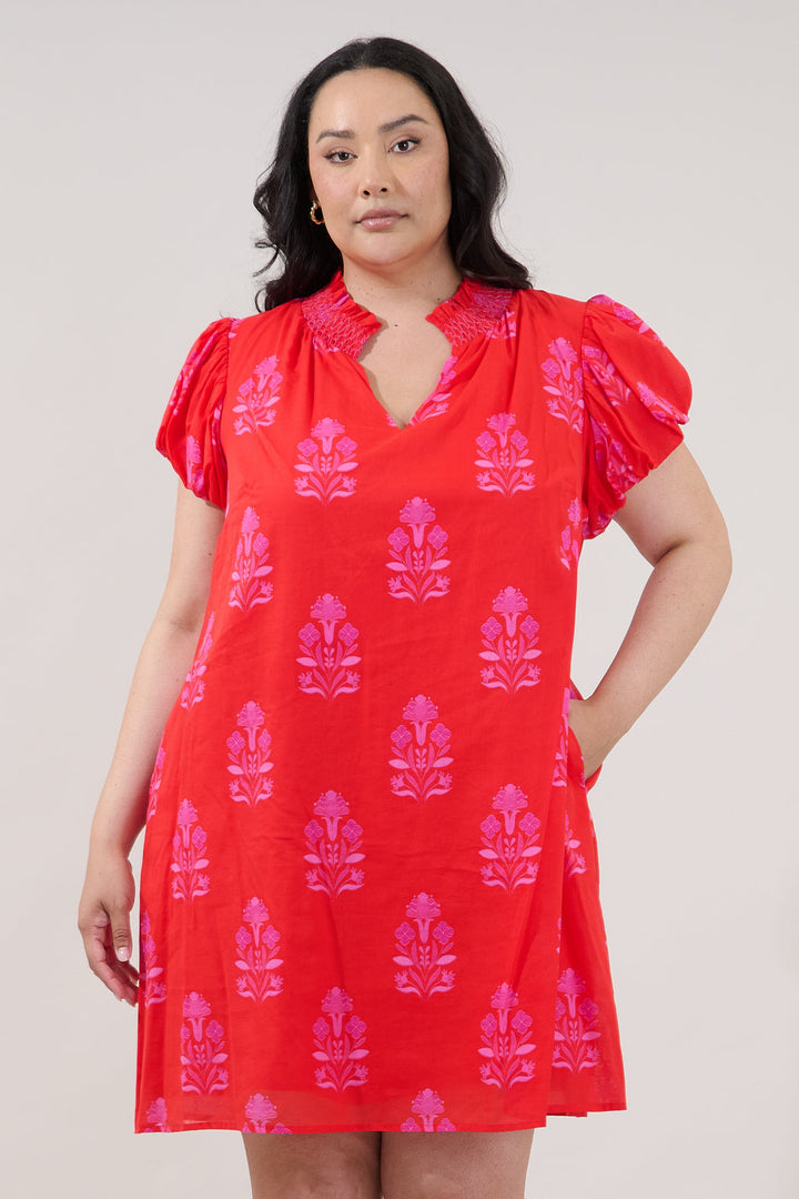 Vermina Shift Mini Dress Artisan Curve