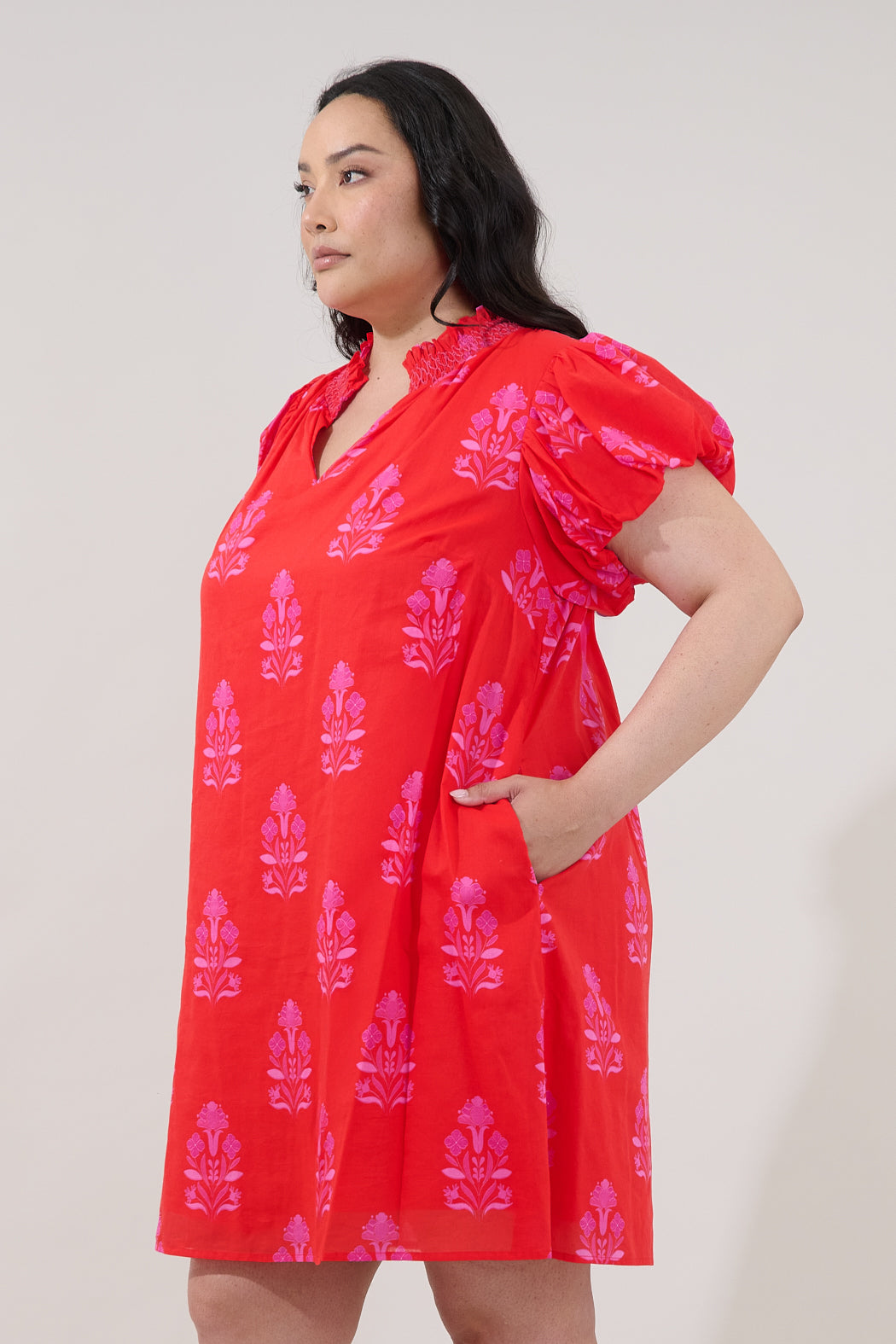 Vermina Shift Mini Dress Artisan Curve