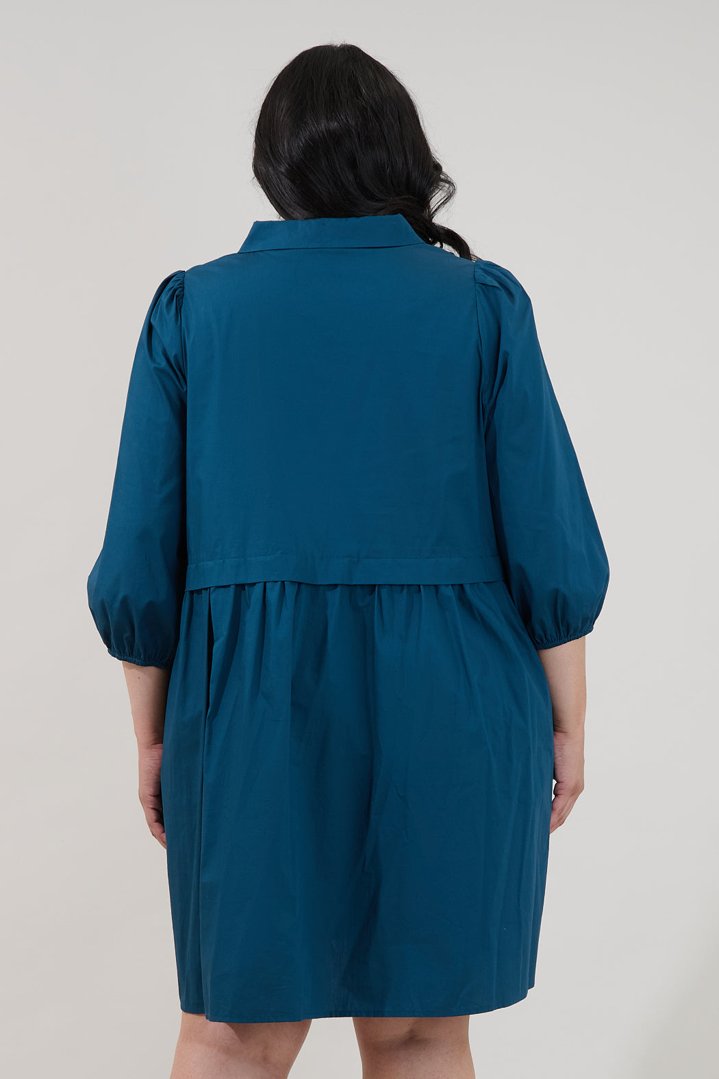 Jurane Long Sleeve Mini Dress Curve