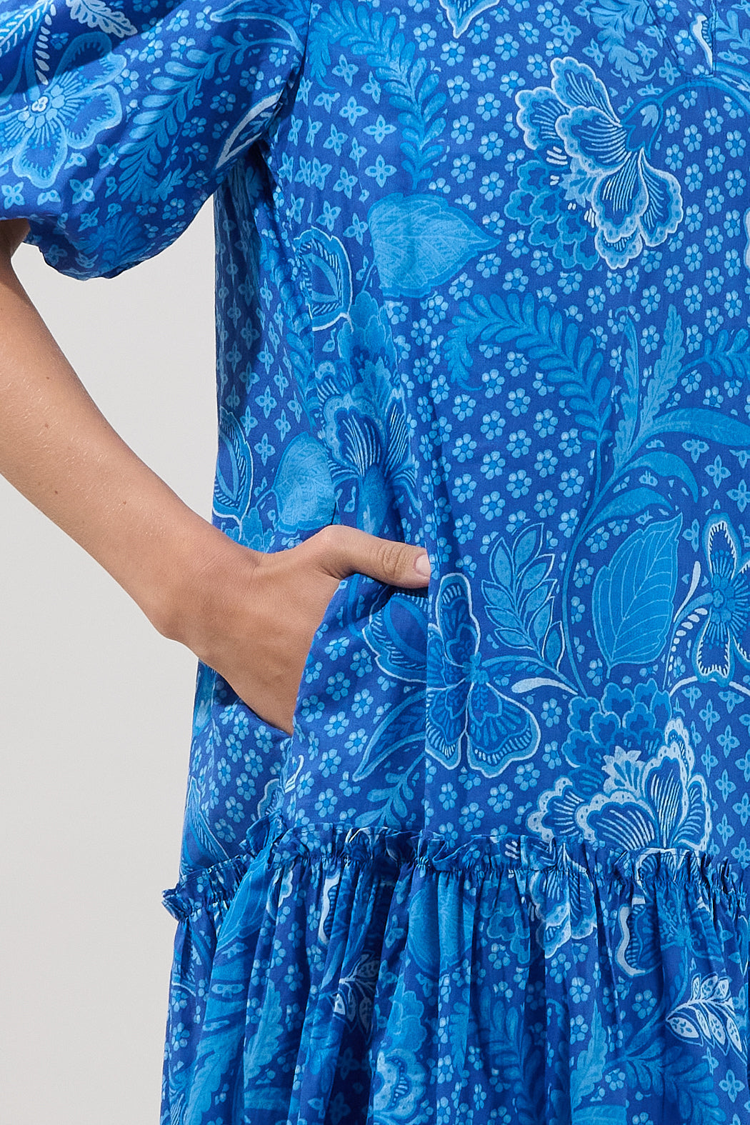 Berke Shift Mini Dress Moonlit