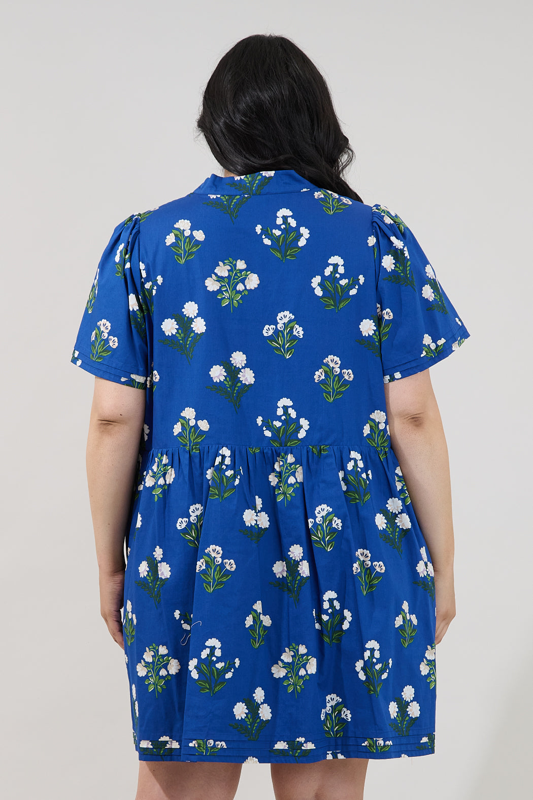 Requis Shift Mini Dress Floral Curve