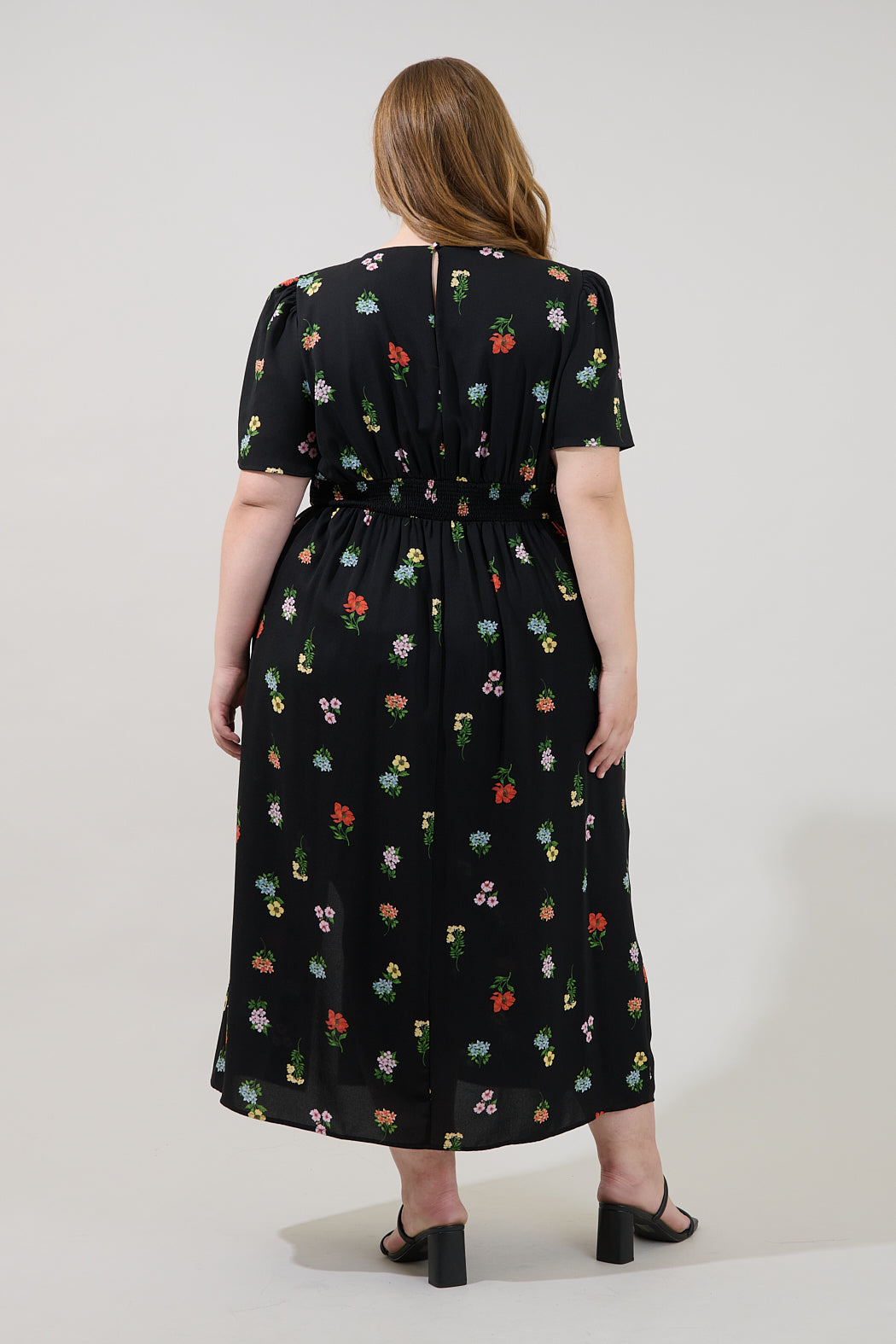 Bloom Midi Dress Remi Garden Curve