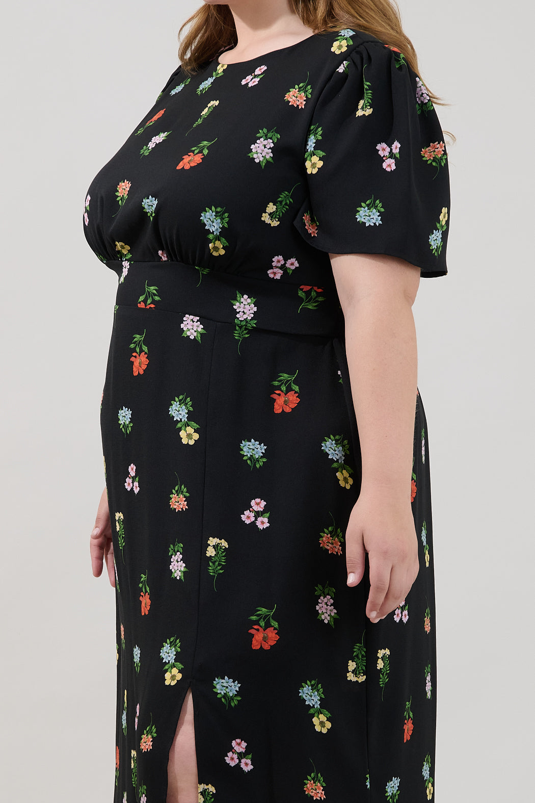 Bloom Midi Dress Remi Garden Curve