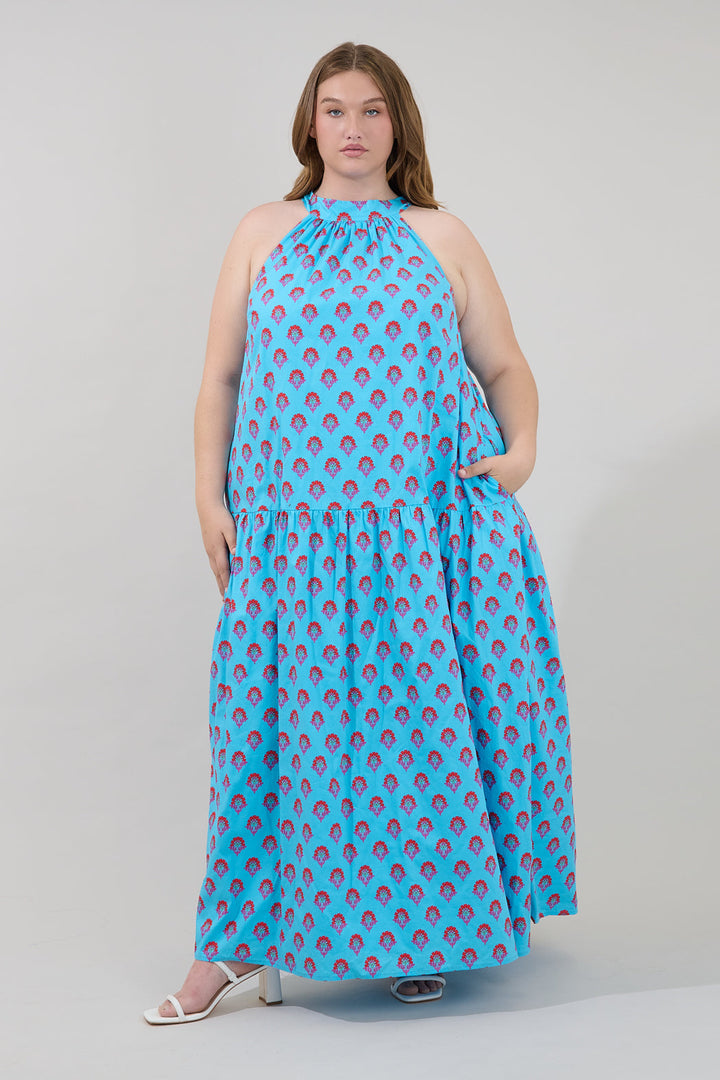 Evonne Maxi Dress Floral Curve