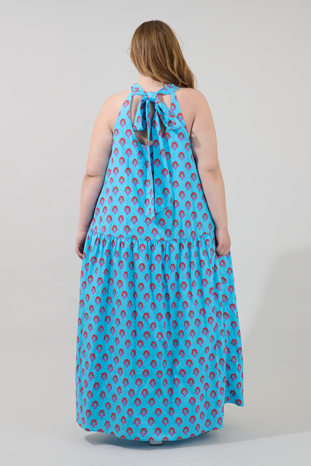 Evonne Maxi Dress Floral Curve