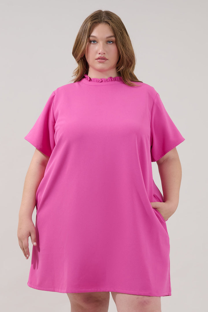 Rickie Shift Mini Dress Curve