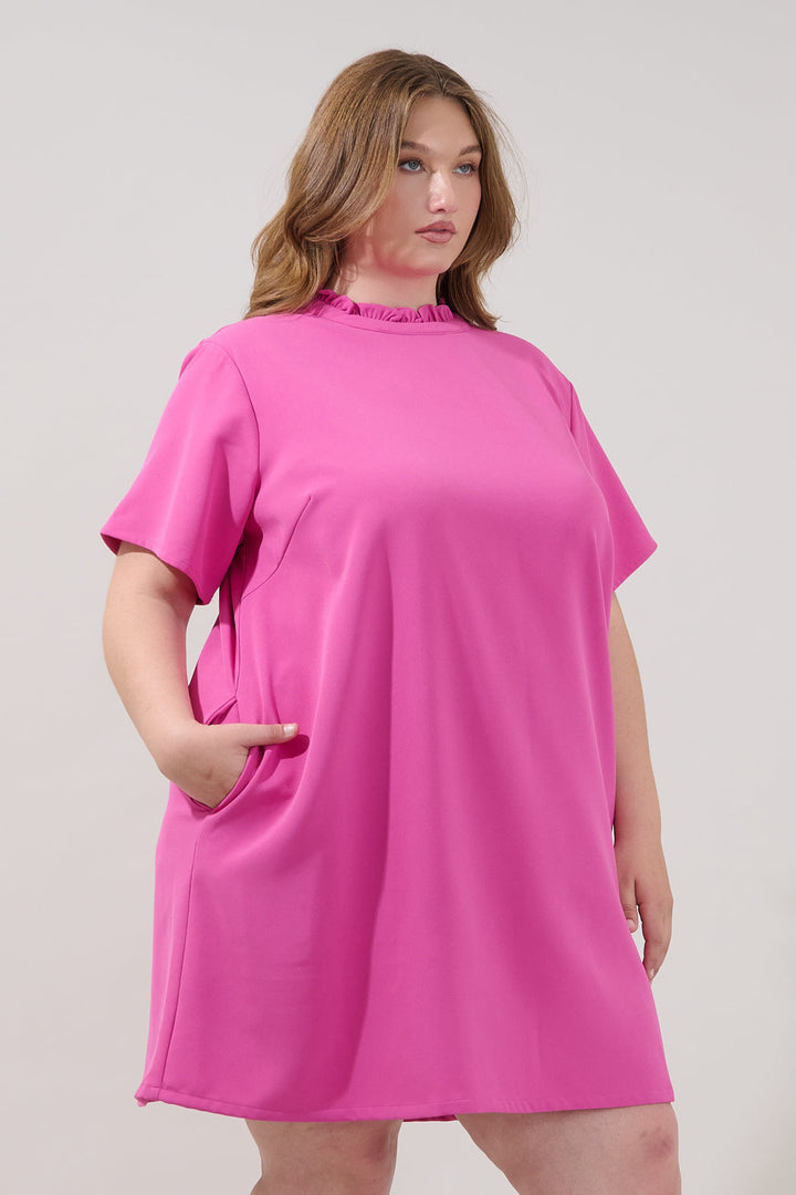 Rickie Shift Mini Dress Curve