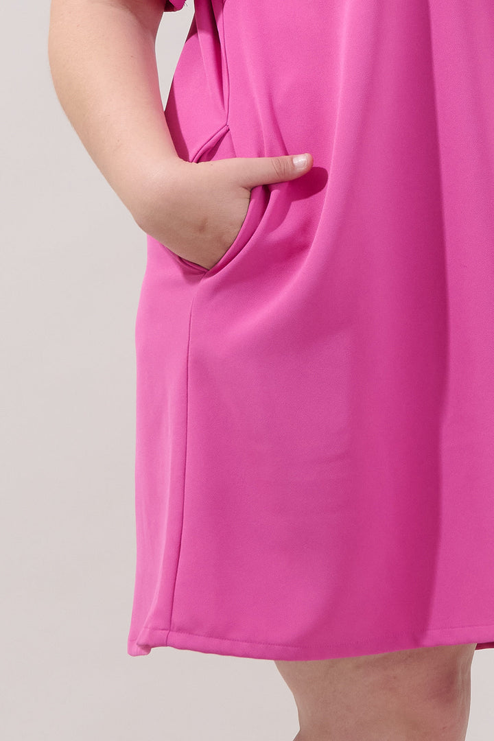 Rickie Shift Mini Dress Curve