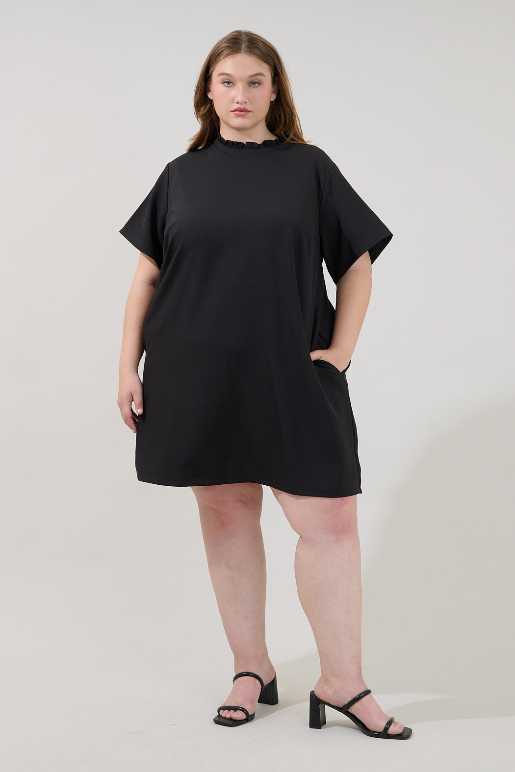 Rickie Shift Mini Dress Curve