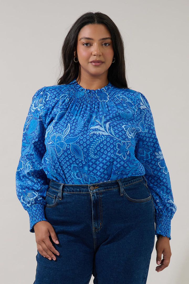 Noehmi Long Sleeve Top Moonlit Curve