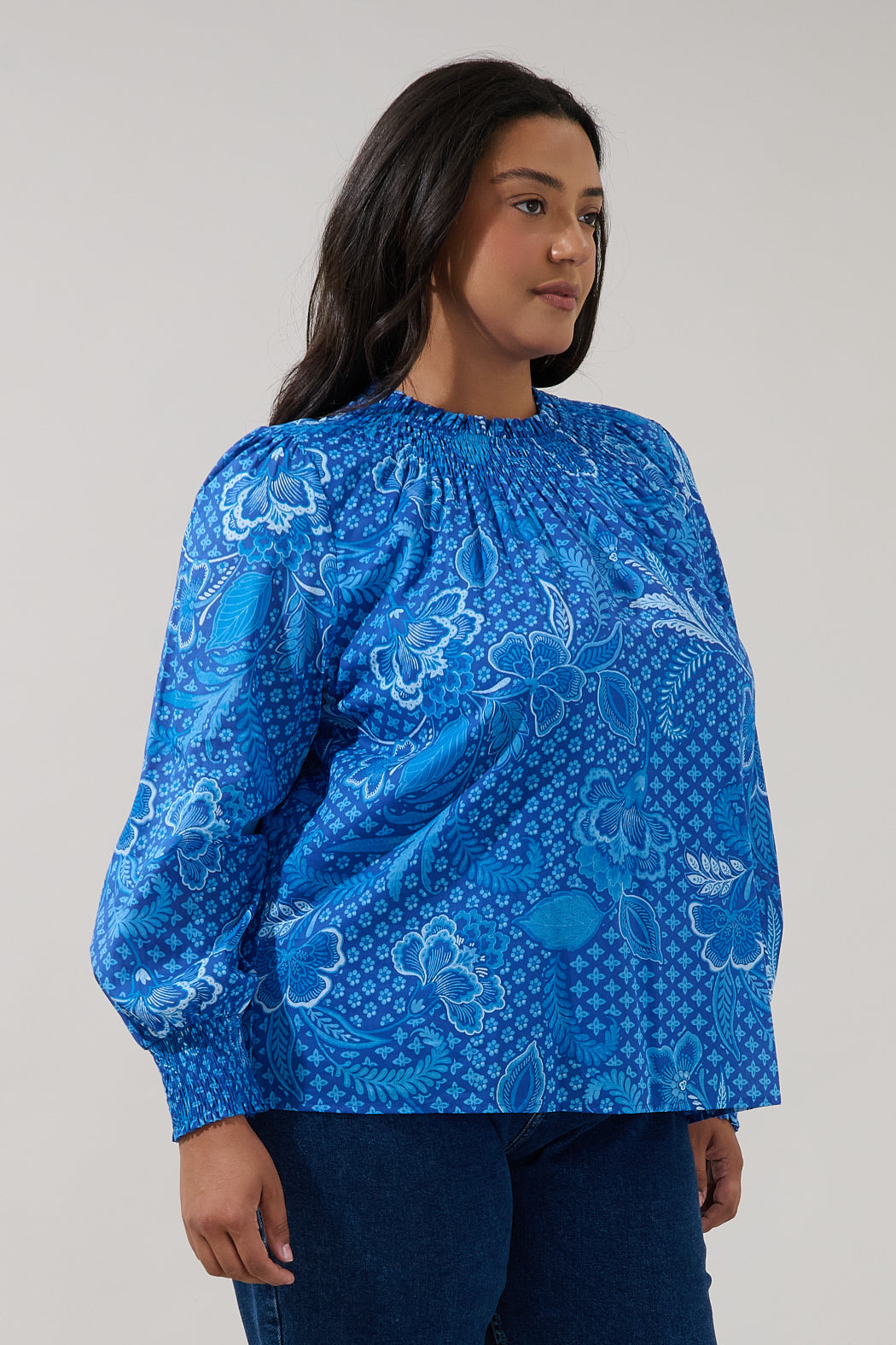 Noehmi Long Sleeve Top Moonlit Curve