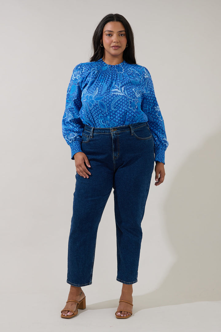 Noehmi Long Sleeve Top Moonlit Curve