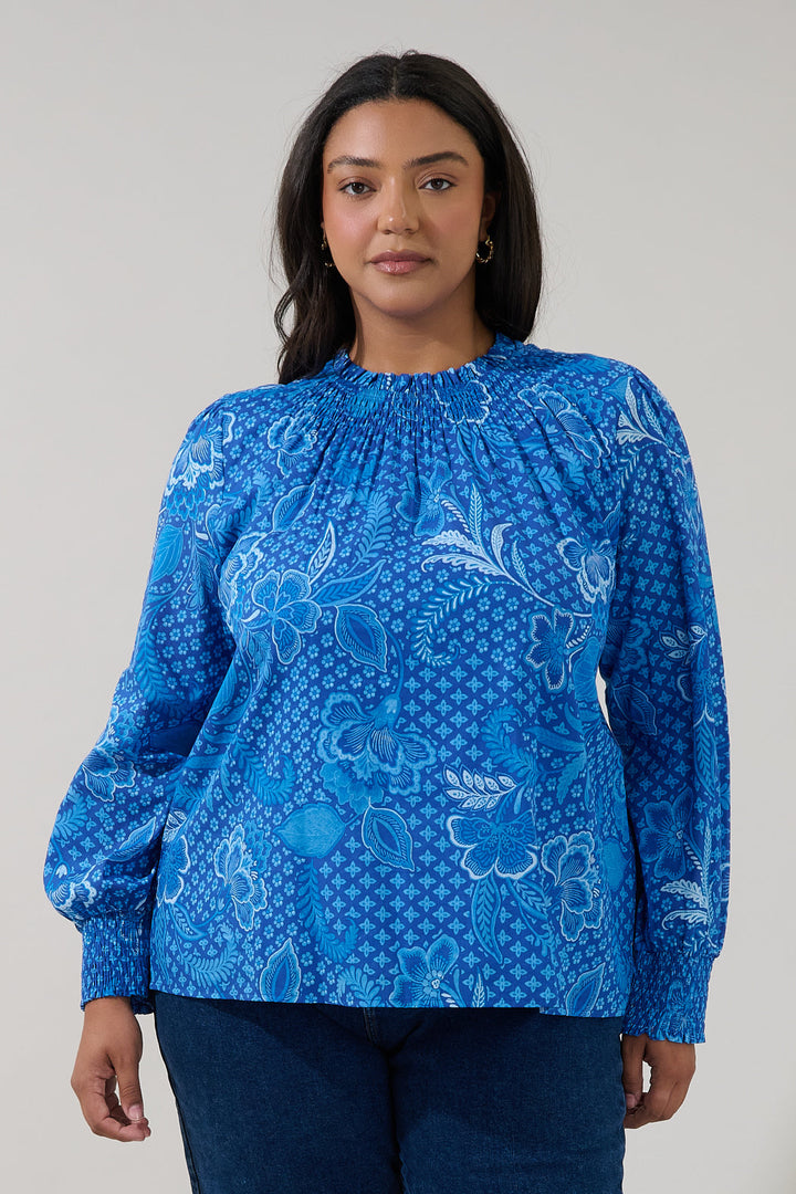 Noehmi Long Sleeve Top Moonlit Curve