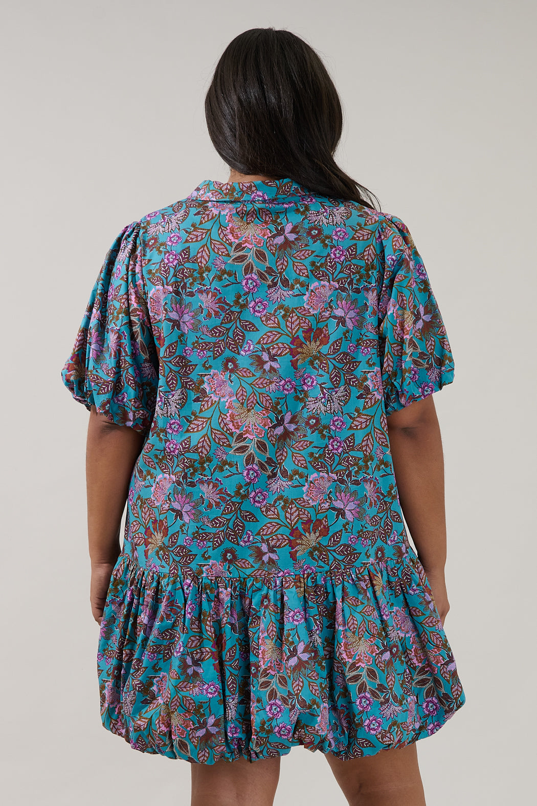 Stacci Bubble Mini Dress Berlin Floral Curve