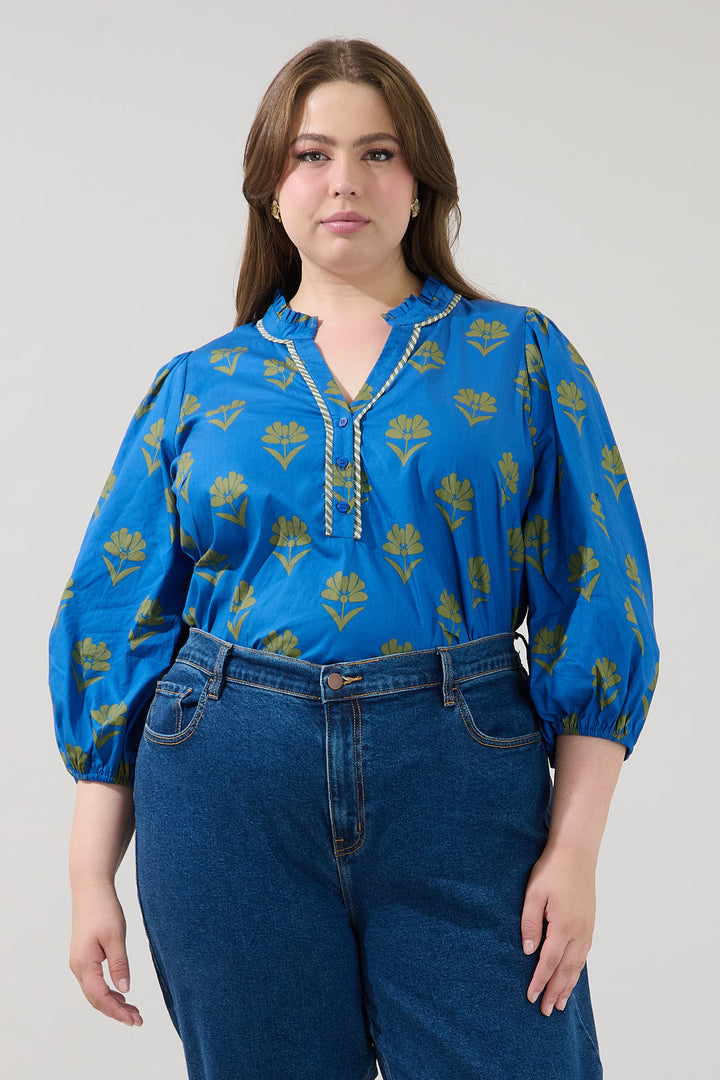 Robin Long Sleeve Top Countryside Curve