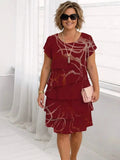 Seren | Elegant Comfort Ruffle Dress
