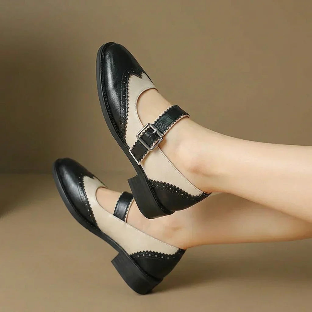 Nova | Leather Mary Janes