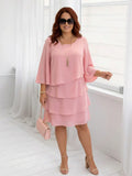 Arabella | Elegant Comfort Ruffle Dress