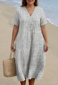 Thea - Vintage Striped Dress
