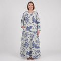 Odette - Bird & Botanical Print Maxi Dress