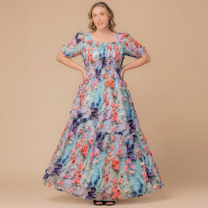 Wildflower Embroidered Dress - Sale!