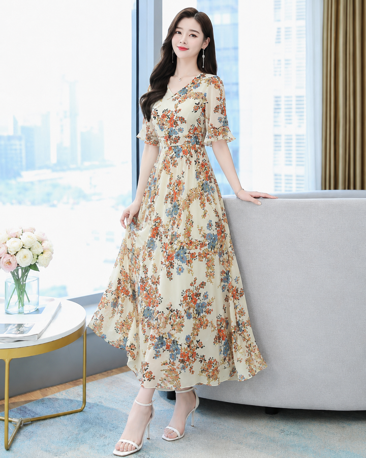Wildflower Embroidered Dress