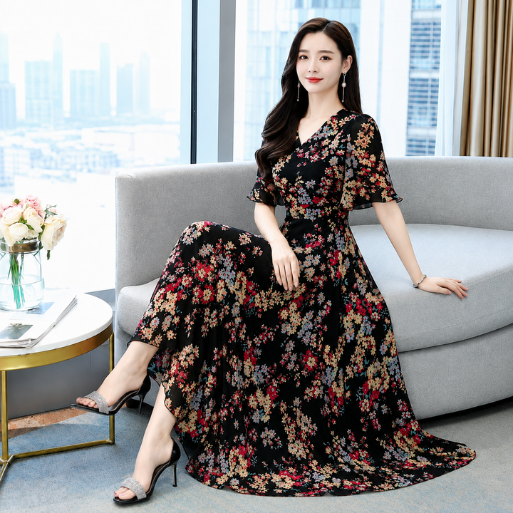 Wildflower Embroidered Dress