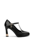 Monroe  T-Bar Jewel Pumps