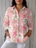 Zora  Chic Floral Blouse