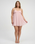 Yelena - Flowy Babydoll Mini Dress