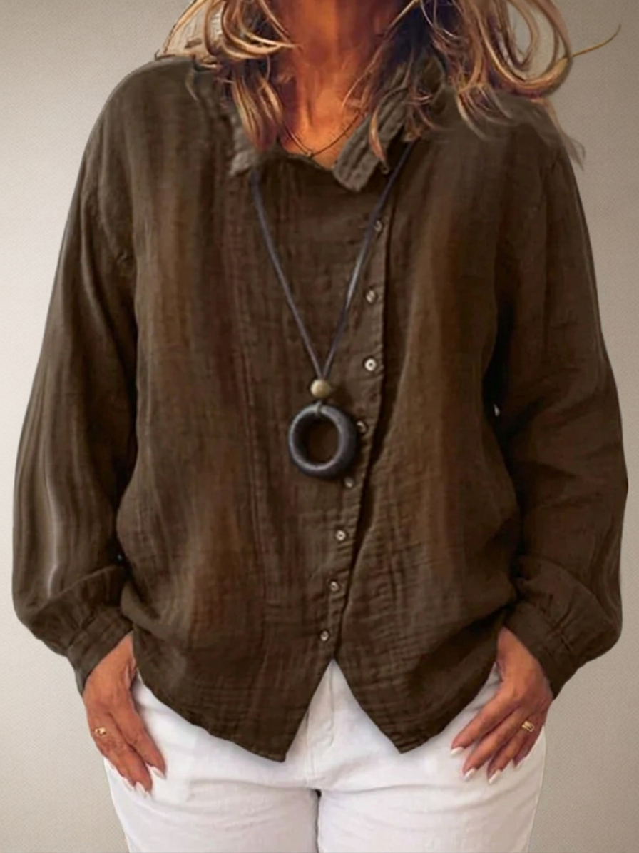 OliviaLong sleeve shirt with buttons