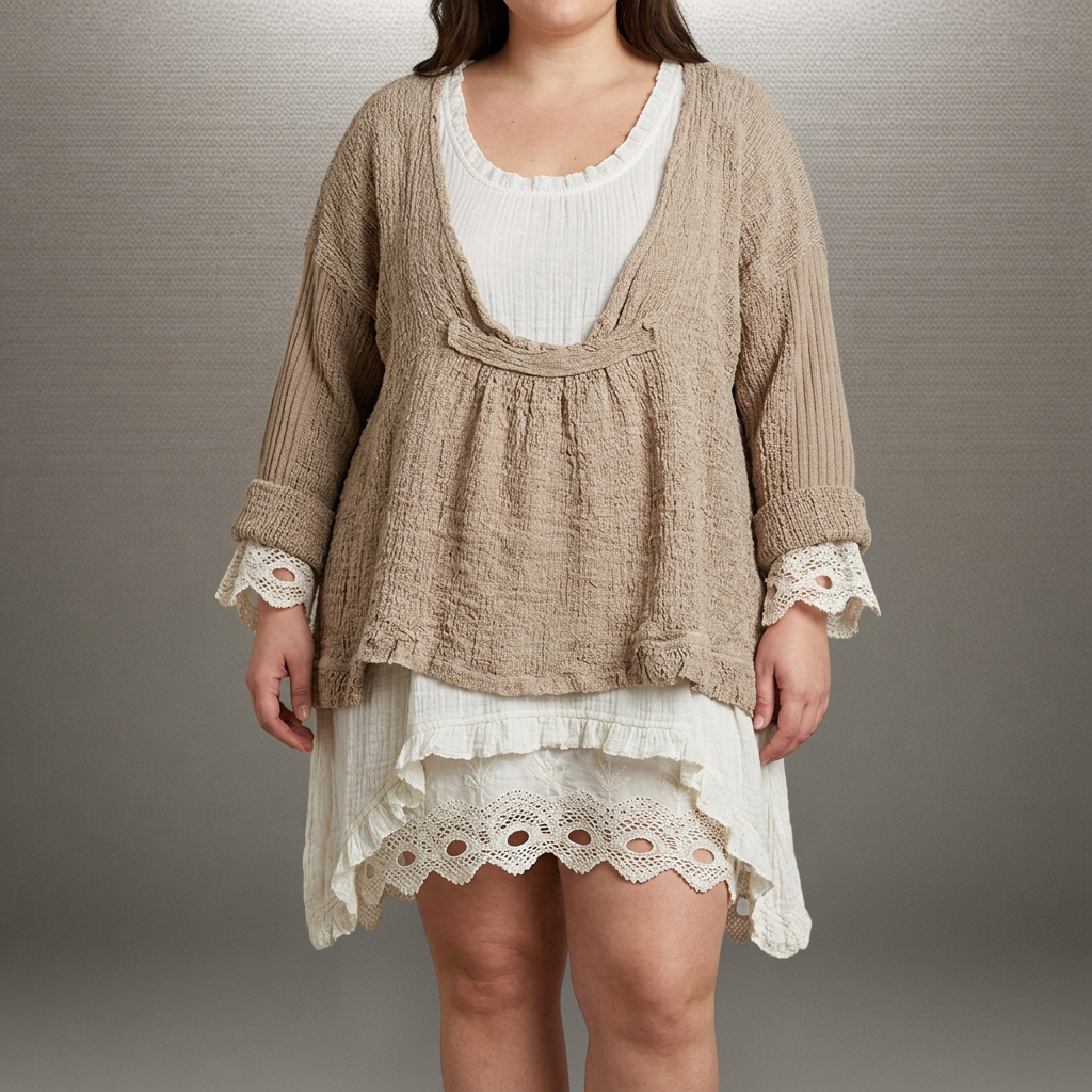 WillowComfortable casual set with two long-sleeved shirts