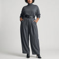 Aisha Jumpsuit with High Neck