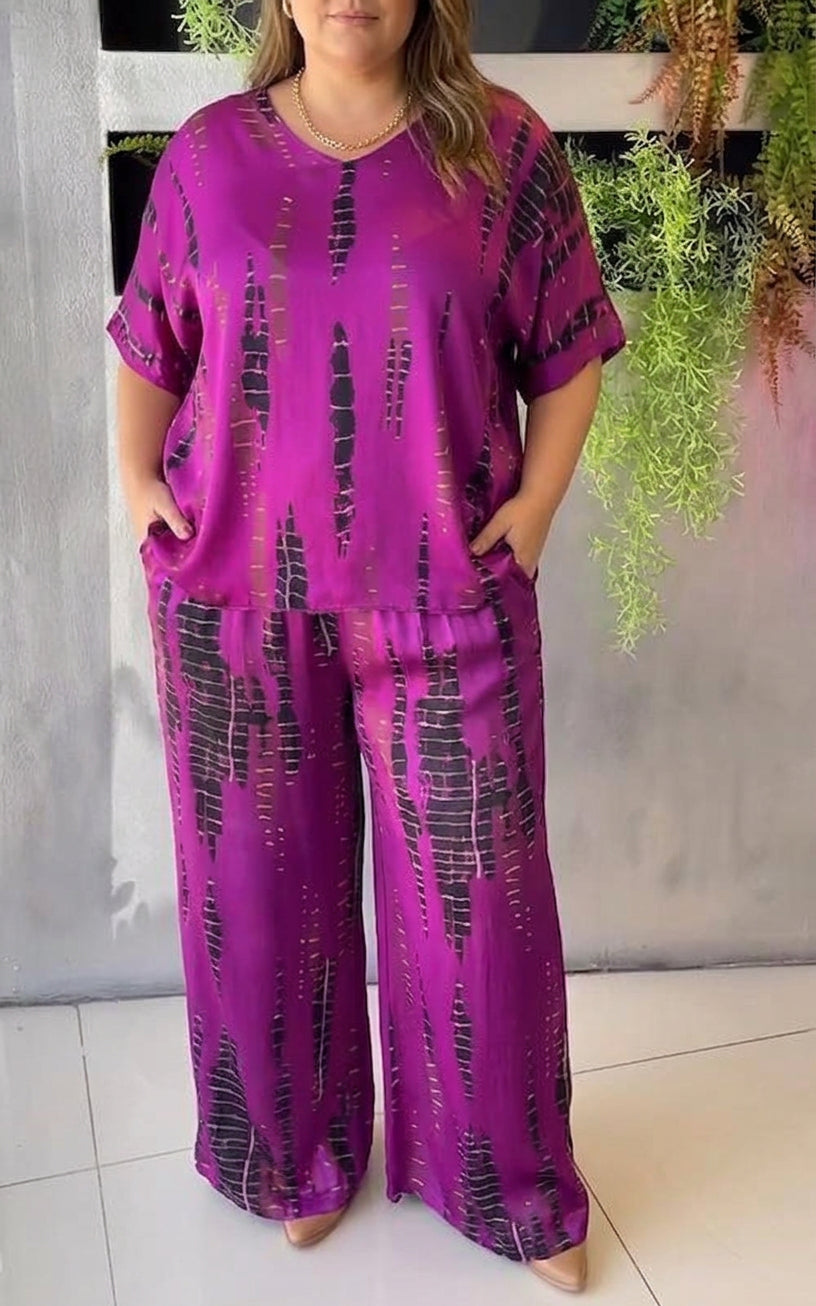 Freya  Co-ord Set Printed Two-Piece