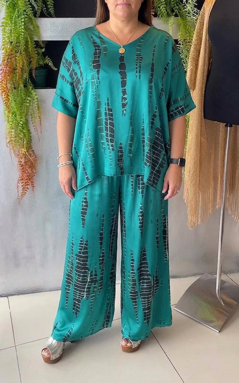 Freya  Co-ord Set Printed Two-Piece