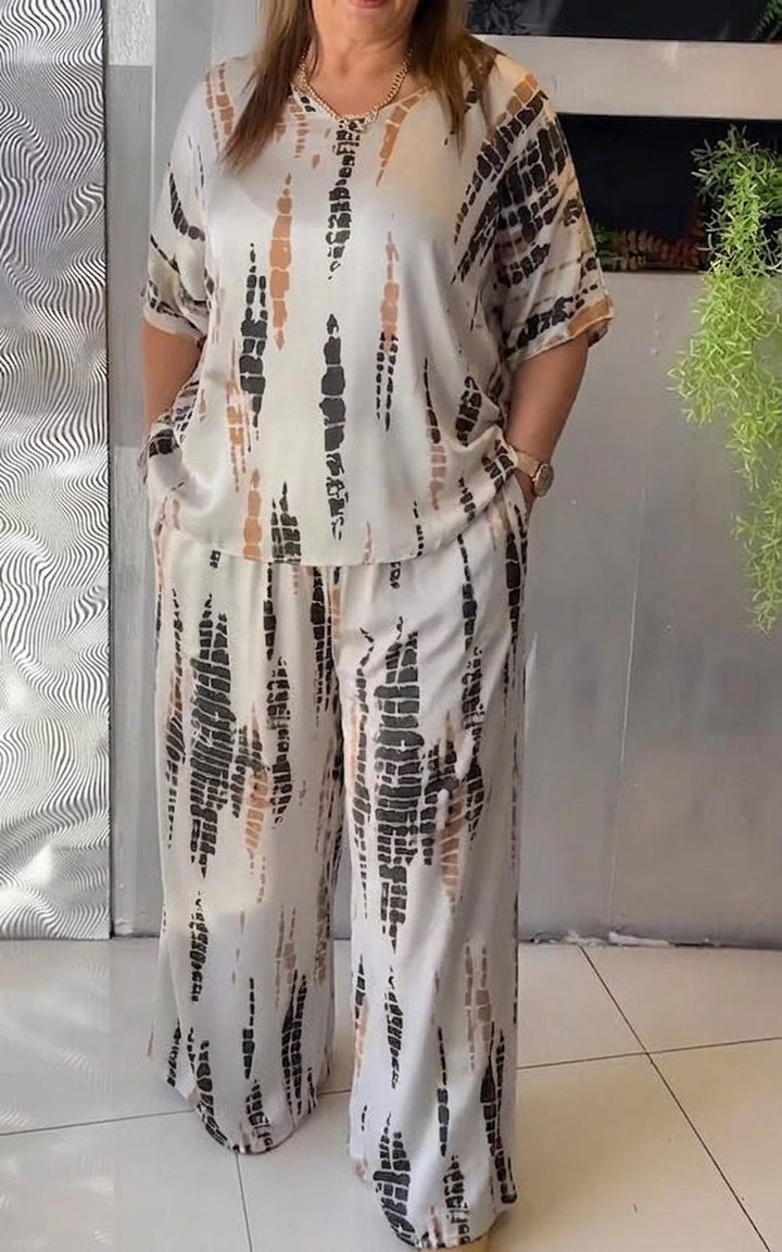 Freya  Co-ord Set Printed Two-Piece