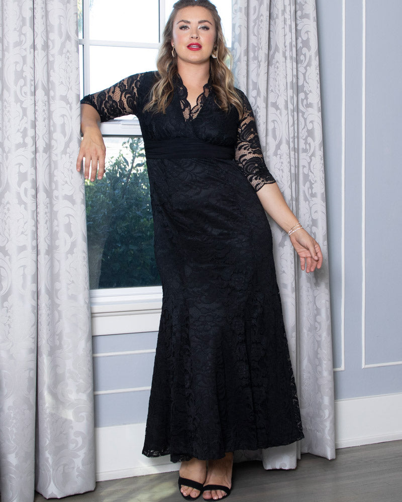 Screen Siren Lace Evening Gown - Sale!
