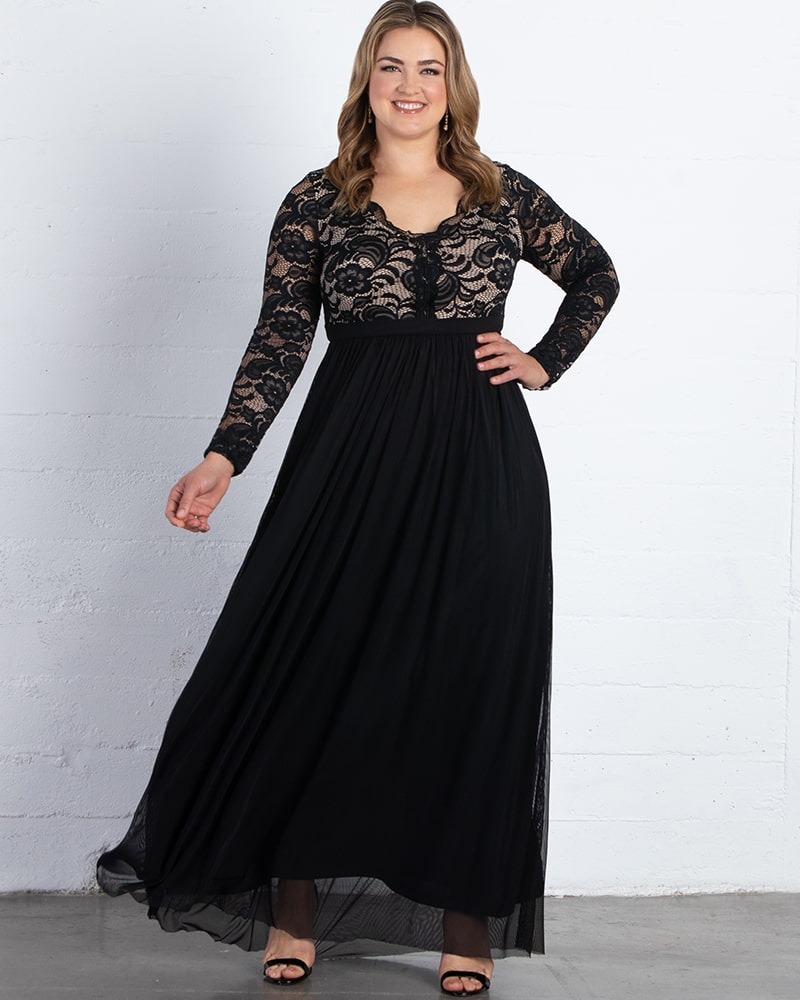 Jasmine Lace Evening Gown - Final Sale!
