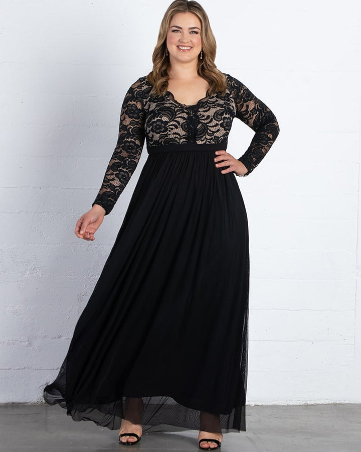 Jasmine Lace Evening Gown - Final Sale!