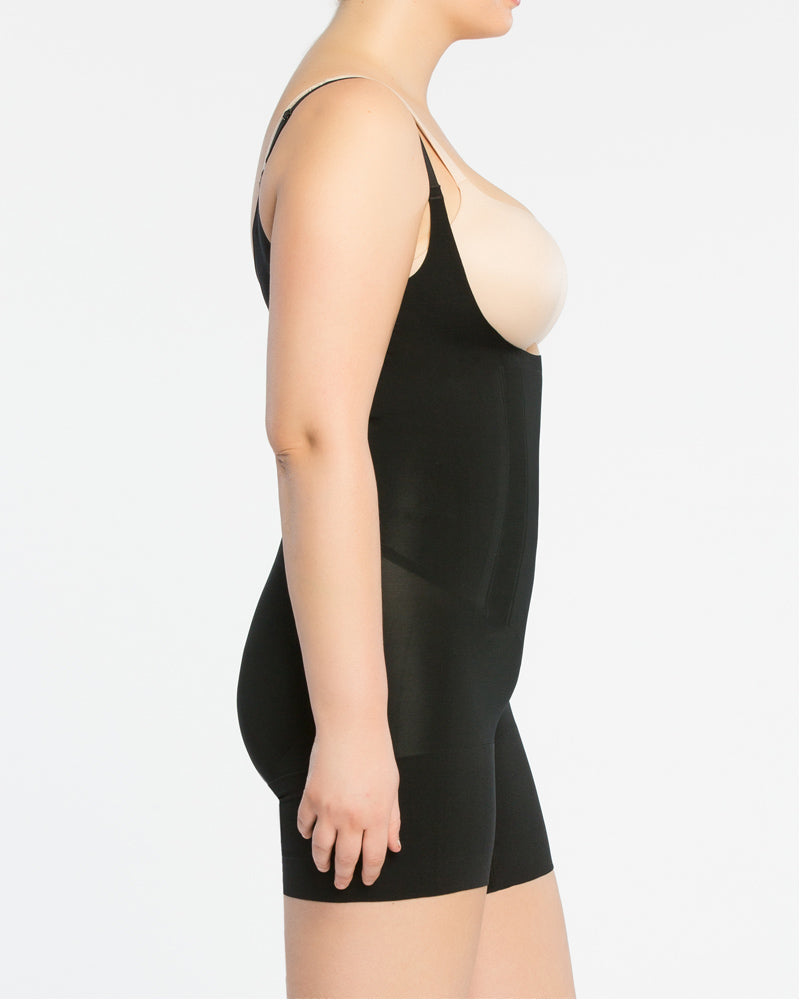OnCore Open-Bust Mid-Thigh Bodysuit by SPANX