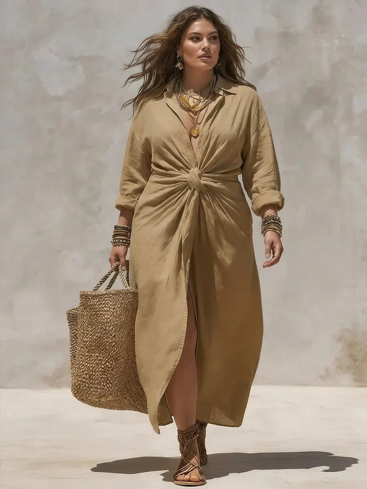 Saskia | Knot Maxi Dress
