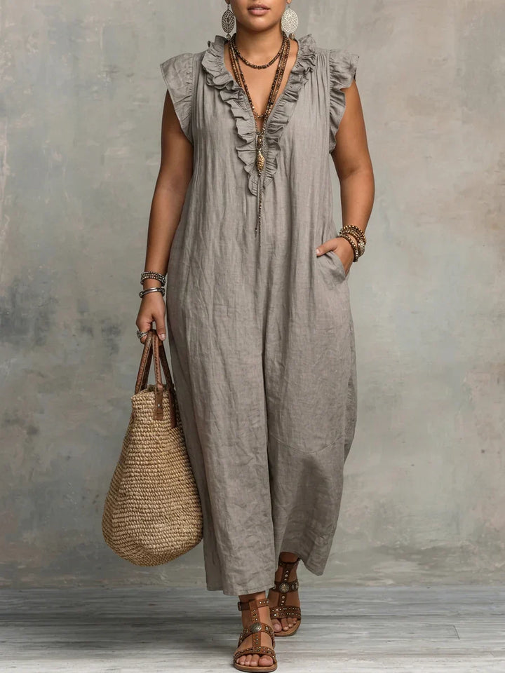 Esm | Boho Ruffle Maxi Dress