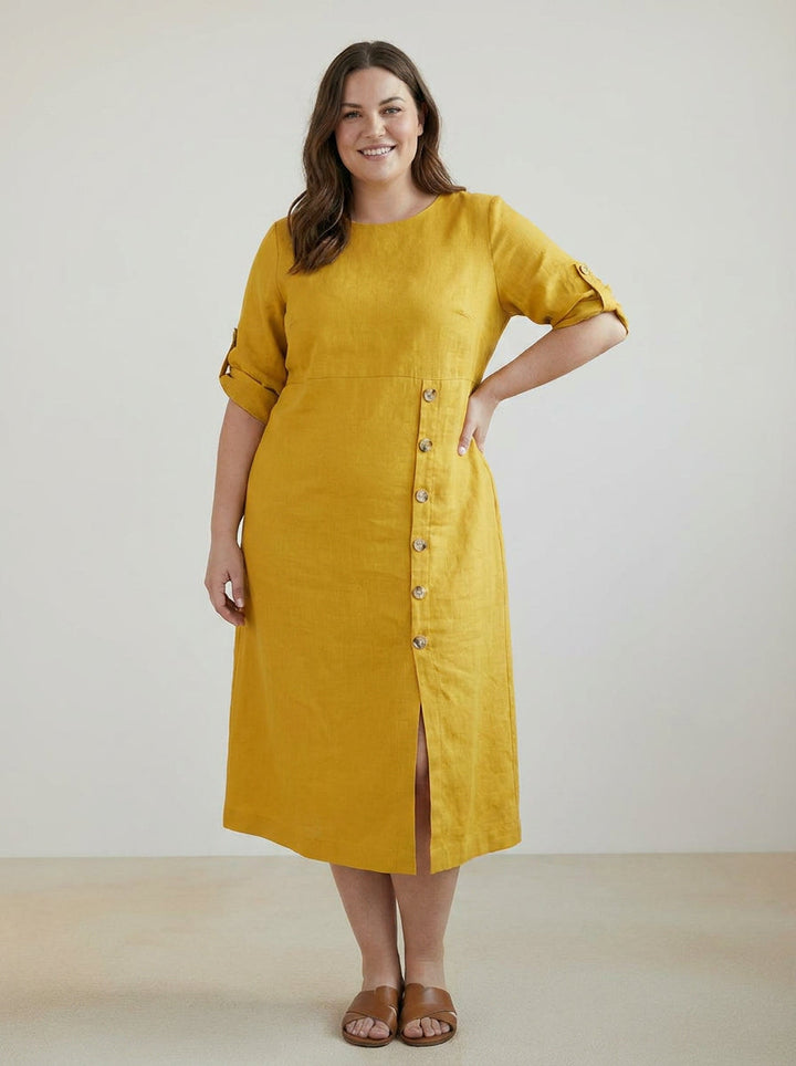 Esm - Linen Elegance Dress