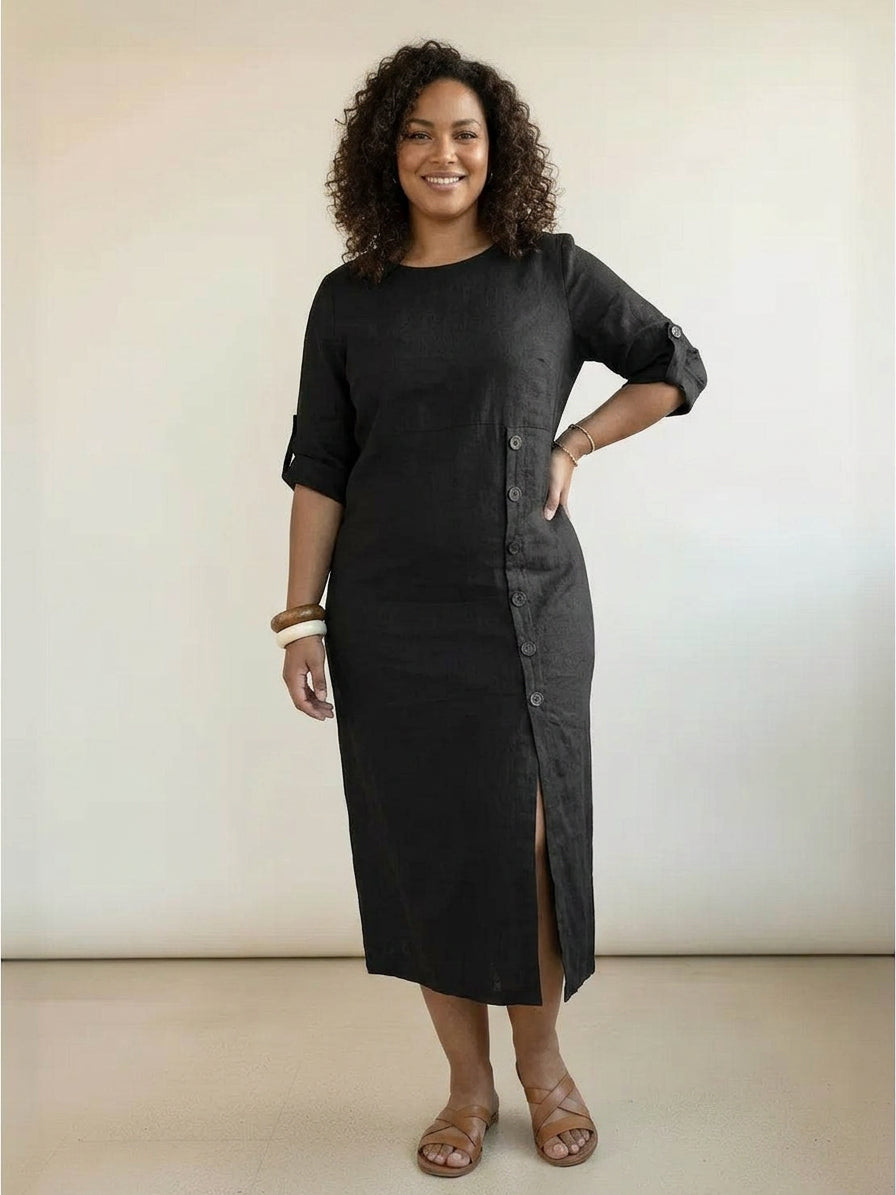 Esm - Linen Elegance Dress