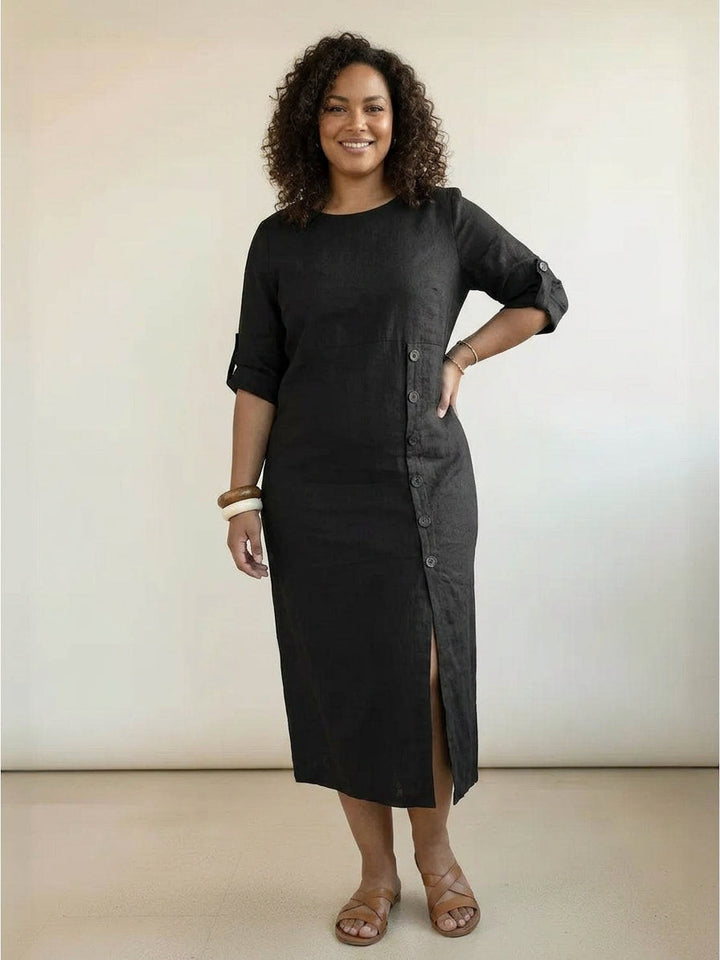 Esm - Linen Elegance Dress