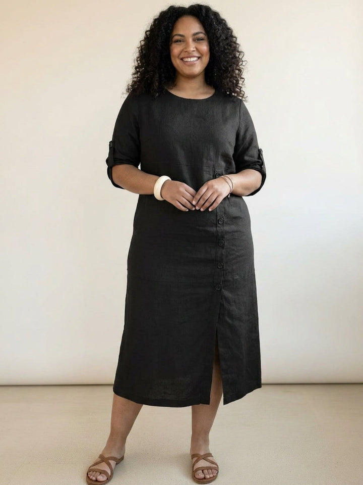 Esm - Linen Elegance Dress